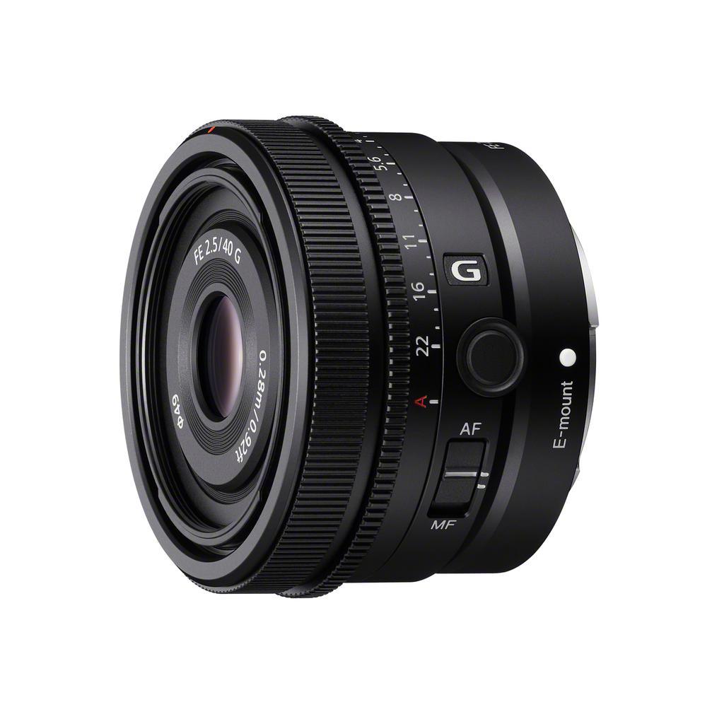 Objectif Sony Fe 40 Mm F/2.5 G Sony E 40 Mm F/2.5