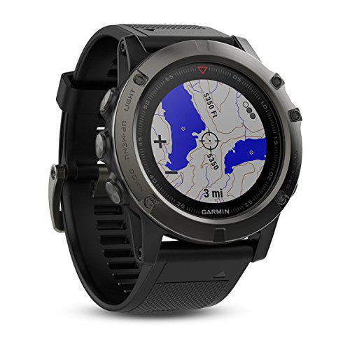Smart Watch Garmin Cardiofrequenzimetro GPS Fēnix 5X Saphire