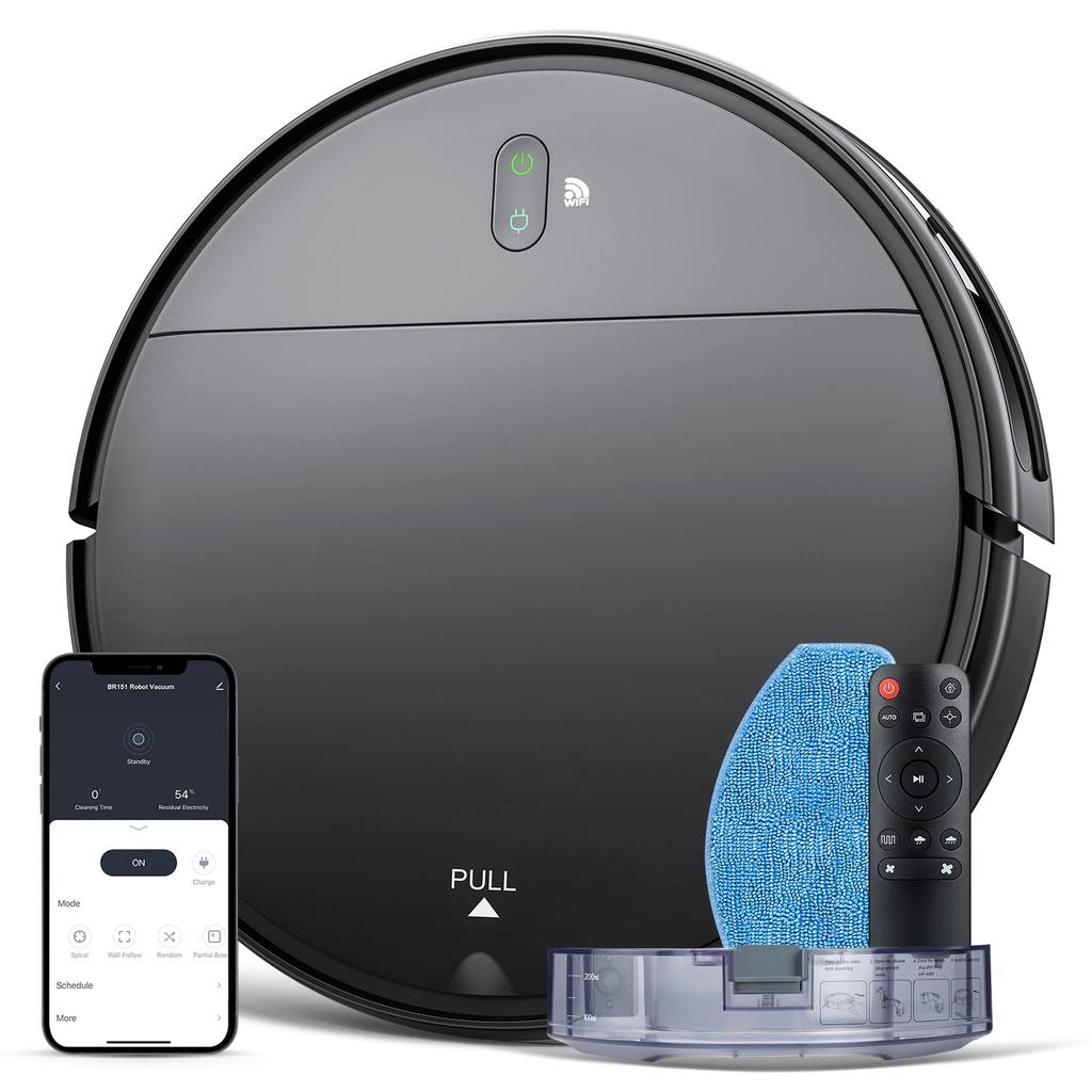 MAMNV BR151 Robot Vacuum - Thumbnail 3