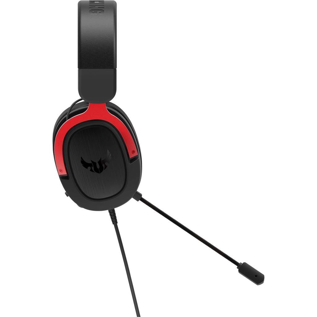 Casque Gaming Filaire Avec Micro Asus Tuf Gaming H3 - Noir/Rouge