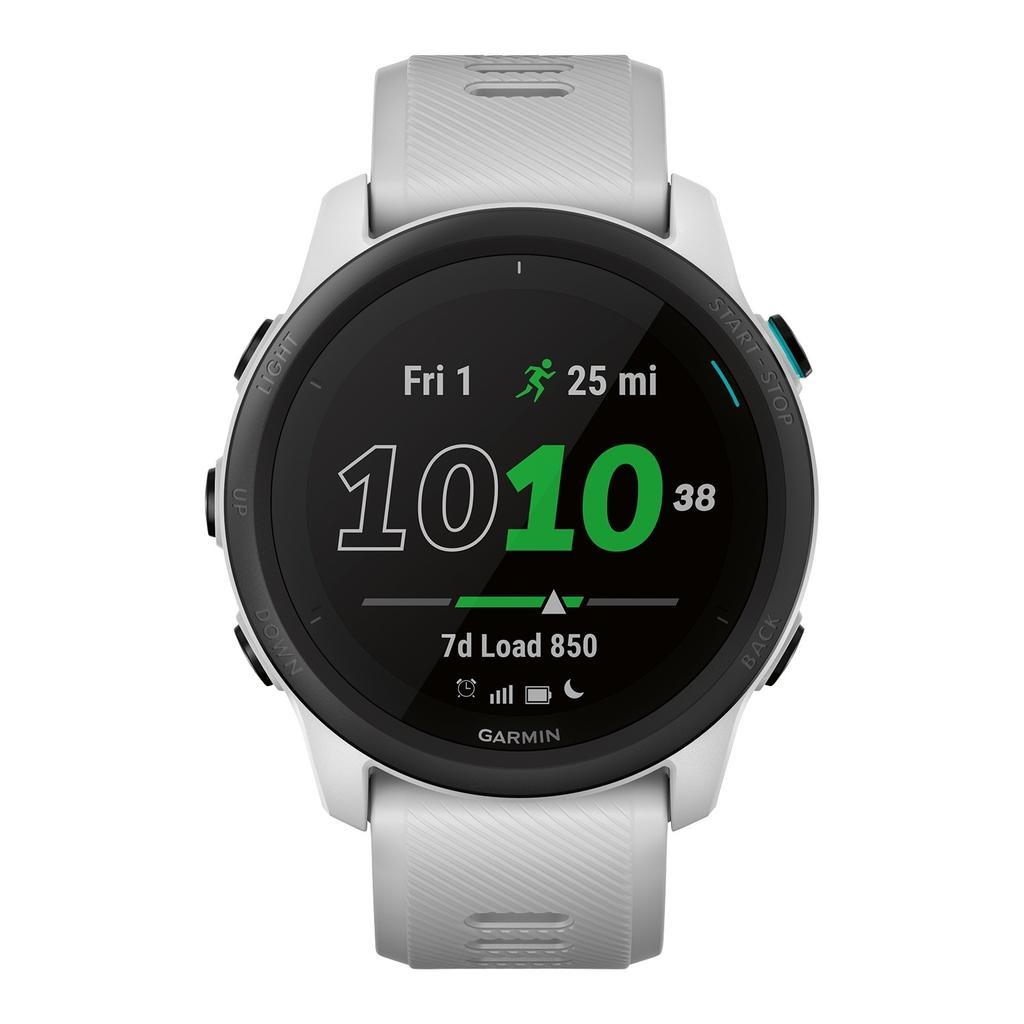 Montre Garmin Cardio GPS Forerunner 745 - Blanc/Noir