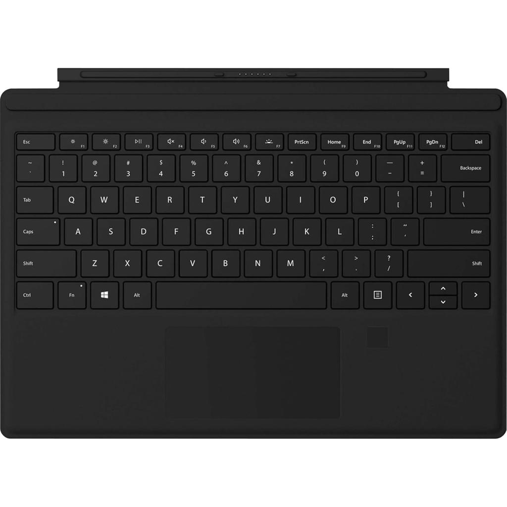 Clavier Microsoft Azerty Français Sans-Fil Rétroéclairé Surface Pro Type Cover With Fingerprint Id