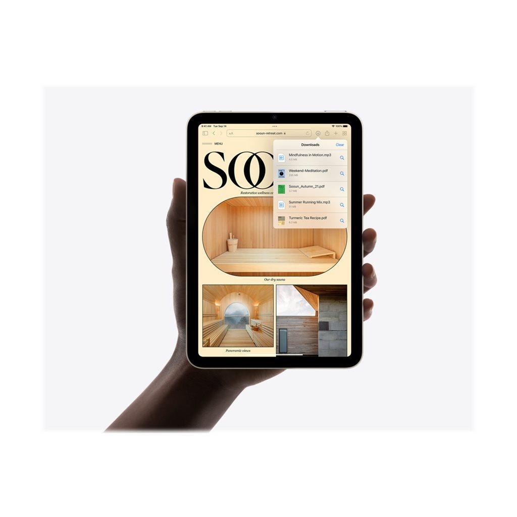 iPad mini 8.3-inches (2021) 6th gen 256 GB - Wi-Fi - Purple | Back