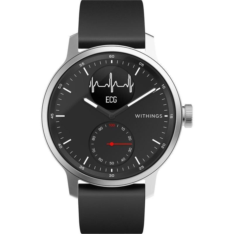 Withings Ρολόγια HWA09-MODEL_4-ALL-INT Παρακολούθηση καρδιακού ρυθμού - Μαύρο