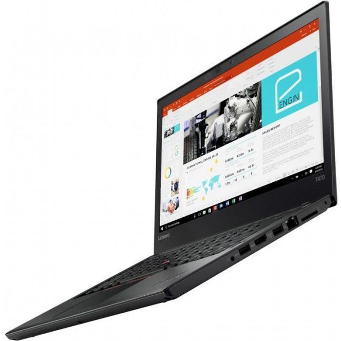 Lenovo Thinkpad T470 14" Core I5 2.4 Ghz - Ssd 512 Go - 8 Go Qwertz - Allemand