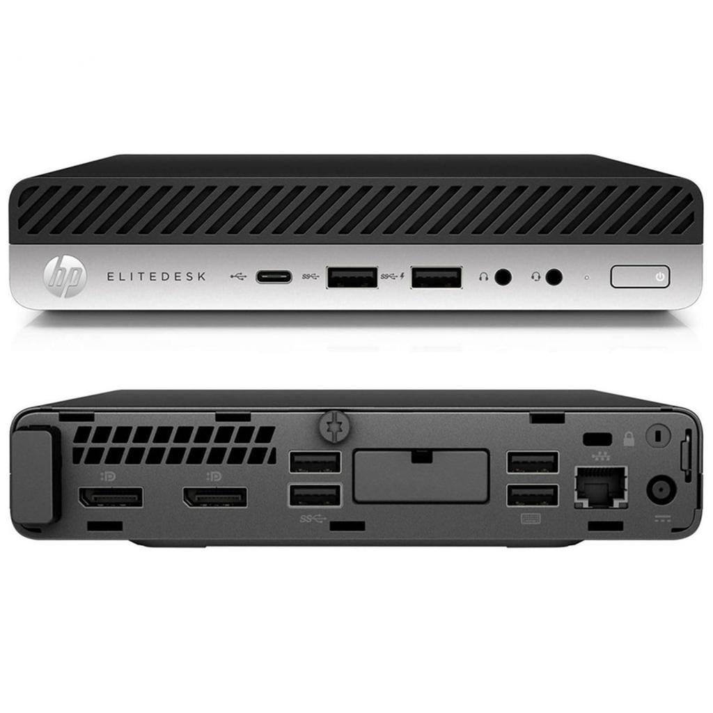 Hp Elitedesk 800 G5 Mini Core I3 3.1 Ghz - Ssd 256 Go Ram 8 Go