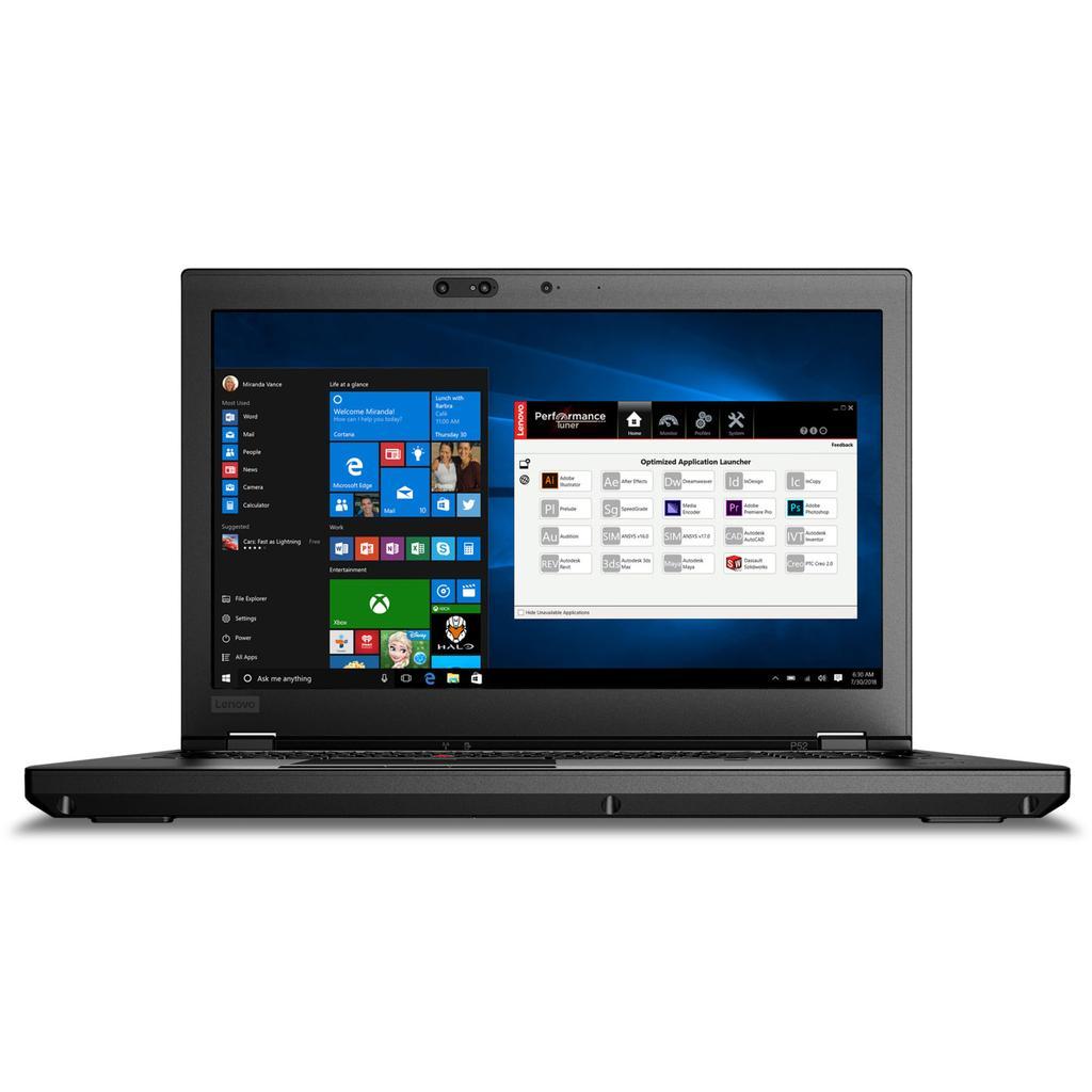 Lenovo ThinkPad P52 15-inch (2018) - Core i7-8750H - 32GB - SSD 750 GB AZERTY - Francês