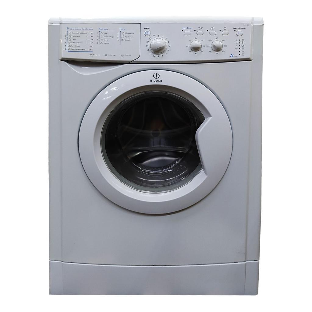 Lavadora clásica 58.5 cm Carga frontal Indesit IWC5125 Back Market — free download