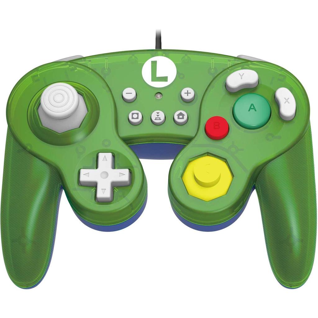 Manette Wii U Hori Battle Pad Luigi