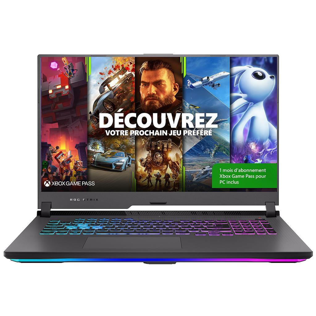 Asus Rog Strix G17-G17-G713Ie-Hx014 17" Ryzen 7 2.9 Ghz - SSD 512 Gb - 16 Go - Nvidia Geforce Rtx 3050 Ti Azerty - Français