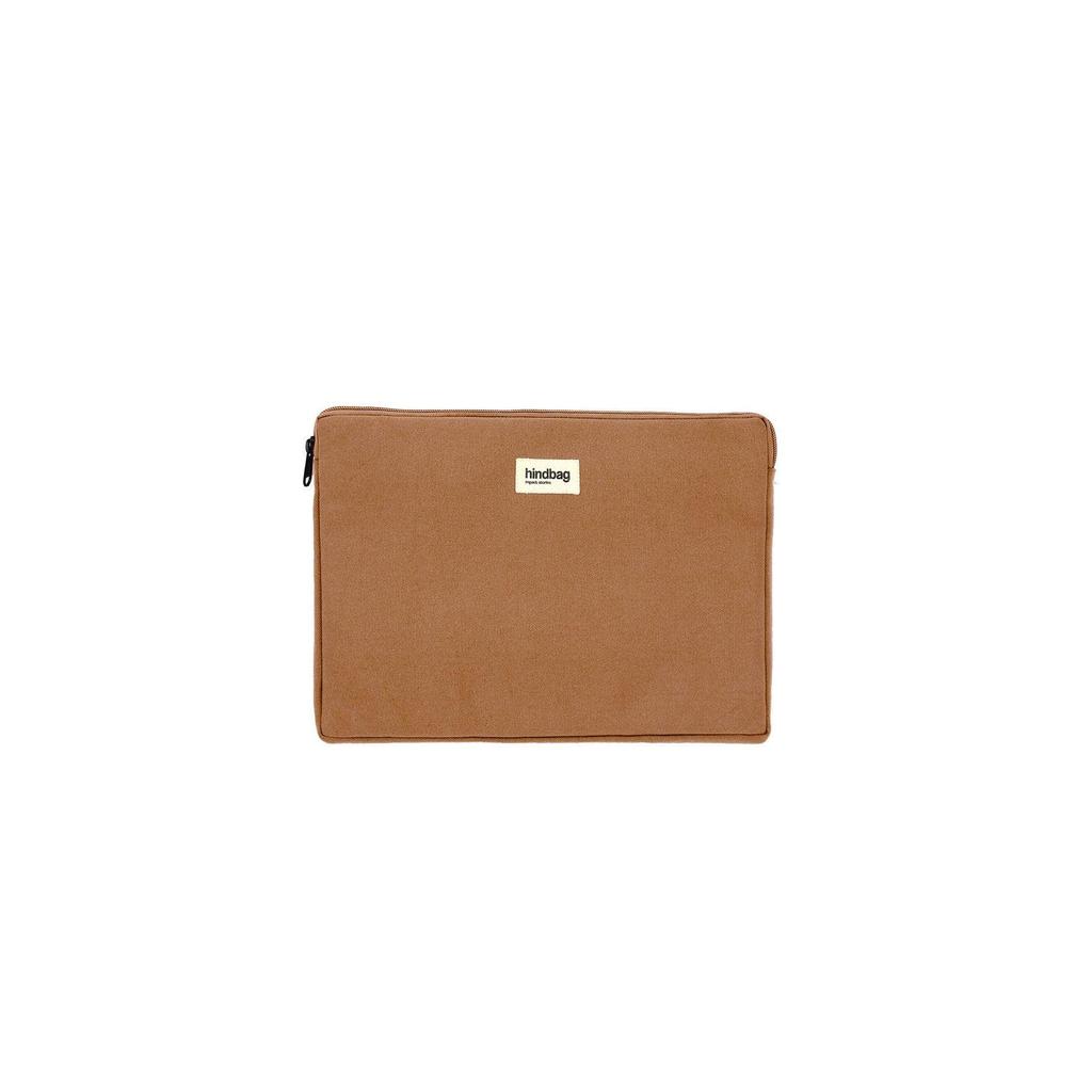 Housse Ordinateurs Portables 13" - Coton - Marron
