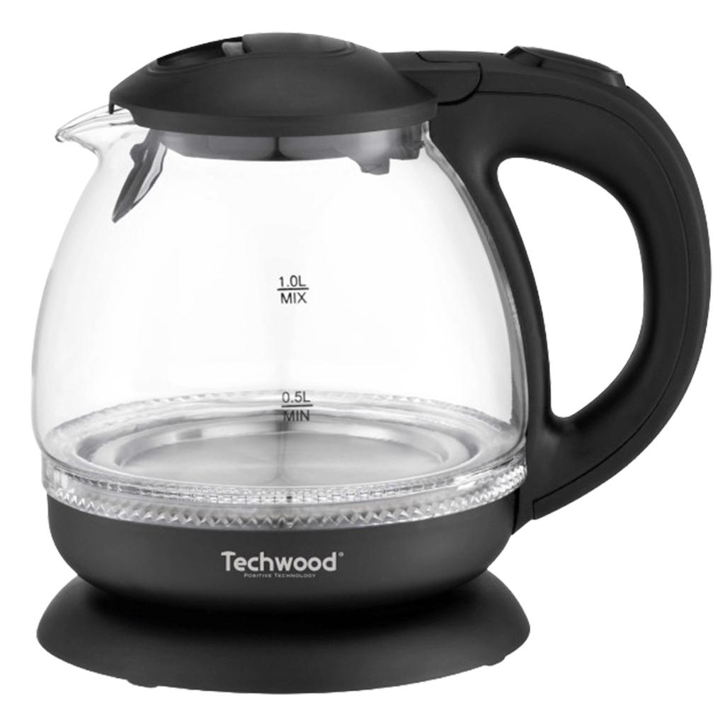 Techwood Tb-1086V Noir 1L - Bouilloire Électrique