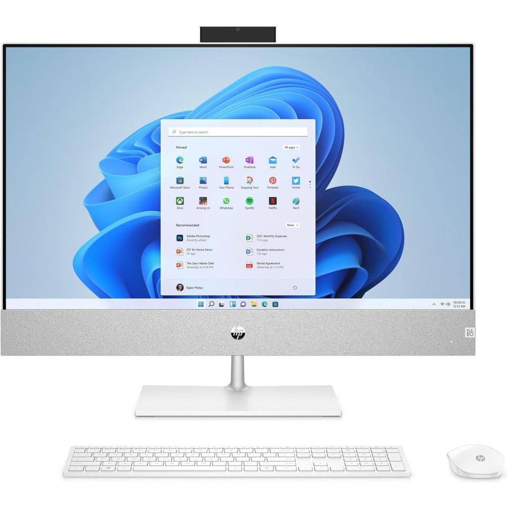 HP Pavilion 27-Ca0201Ng 27" Ryzen 7 1.8 Ghz - SSD 1 Tb - 16Gb Qwertz - Allemand