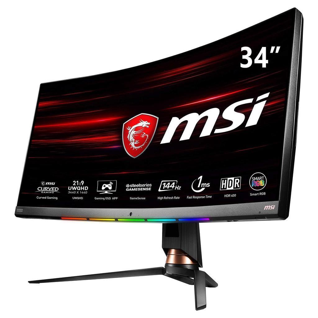 Écran 34" Led Msi Optix Mpg341Cqr-009