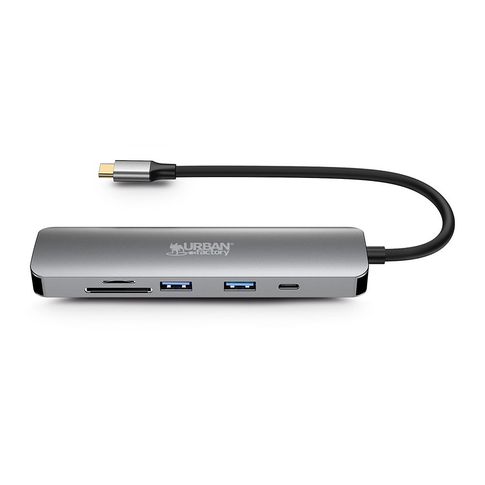 Hub Urban Fact Hub Hubee Usb C Multiports 6 En 1