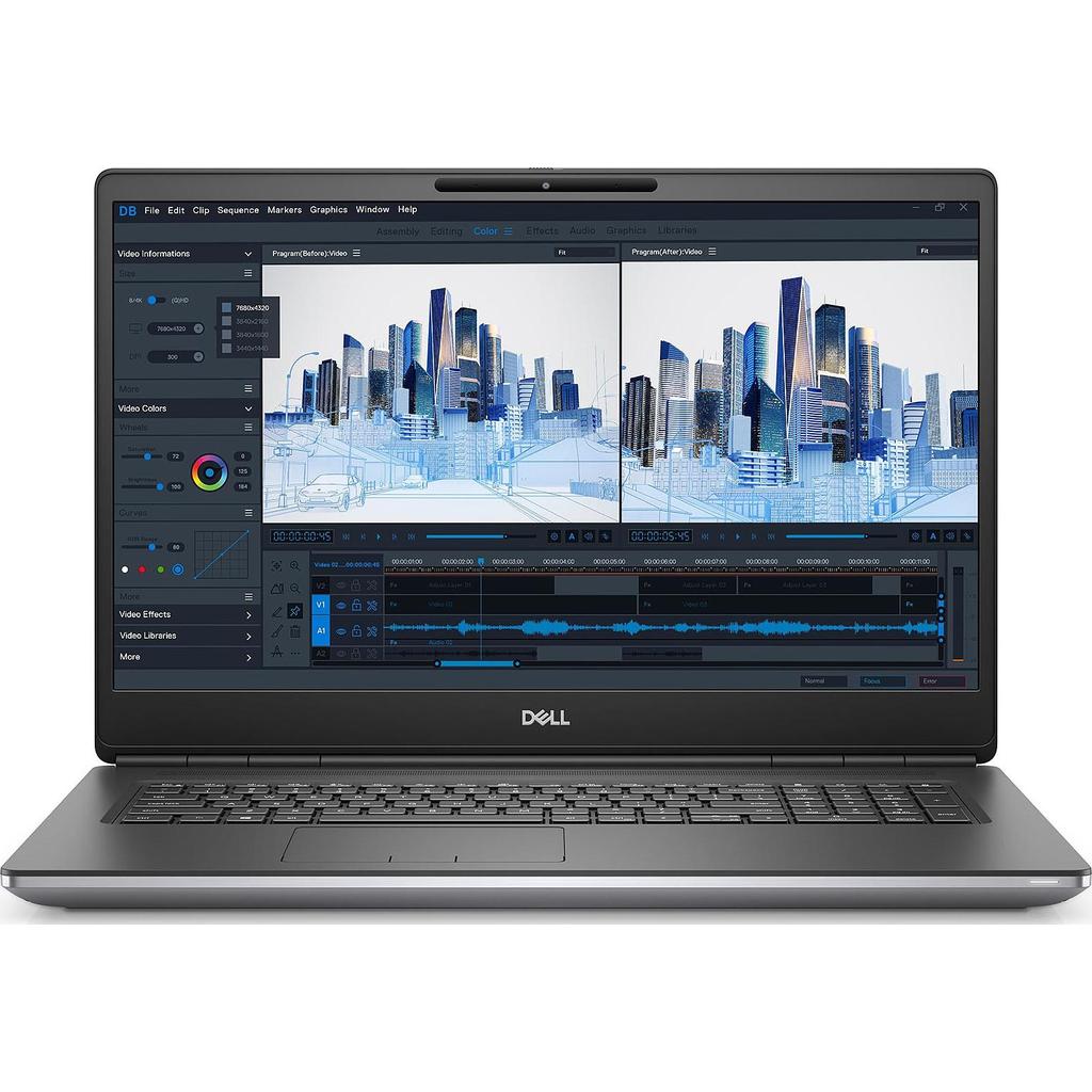 Dell Precision 7760 15" Core i7 2.5 Ghz - SSD 256 Go - 16 Go Qwertz - Allemand