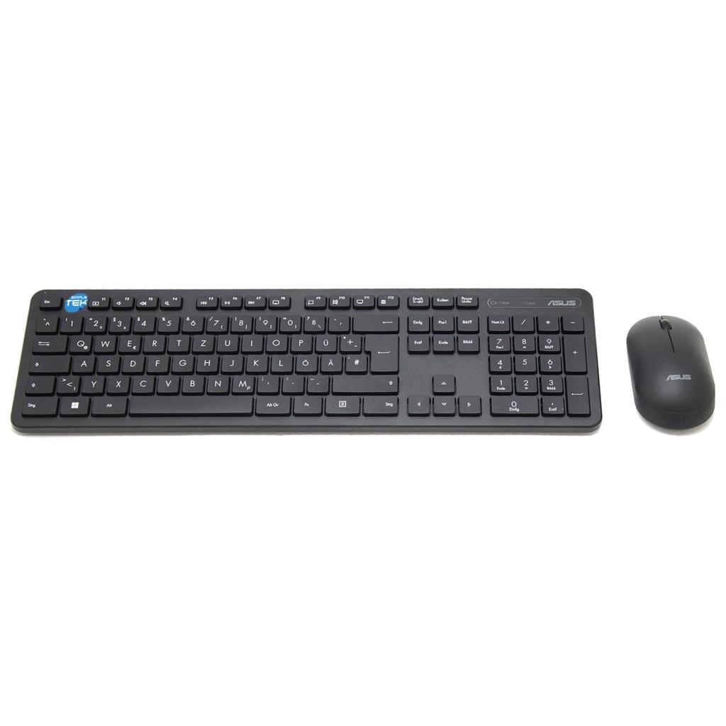Clavier Asus Qwertz Allemand Sans-Fil Cw100 Usb Nanoerceiver 2.4Ghz 10M