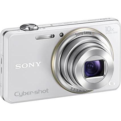 Compactcamera Cyber-Shot DSC-WX100 - Wit + Sony Sony Lens G 25-250 mm f/3.3-5.9 f/3.3-5.9