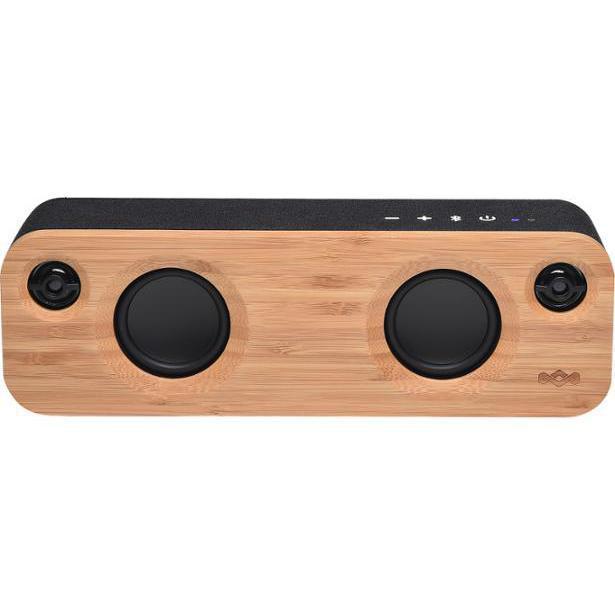 House of Marley Get Together Mini - Luidspreker - voor draagbaar gebruik - draadloos - Bluetooth - 2-weg - chique zwart - Staande box | fnac België
