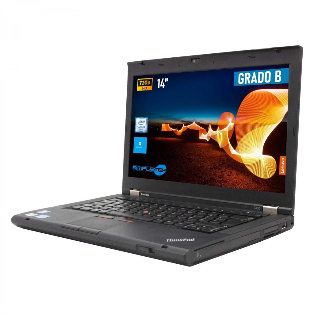 Lenovo Thinkpad T430 14" Core i5 2.5 Ghz - SSD 120 Go + Hdd 500 Go - 4 Go Qwerty - Italien