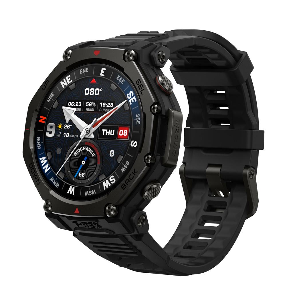 Montre Amazfit Cardio GPS T-Rex 3 Pro - Noir