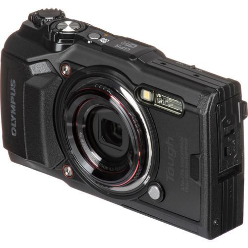 Compact Tough TG-6 - Noir + Olympus Olympus Wide Optical Zoom Lens