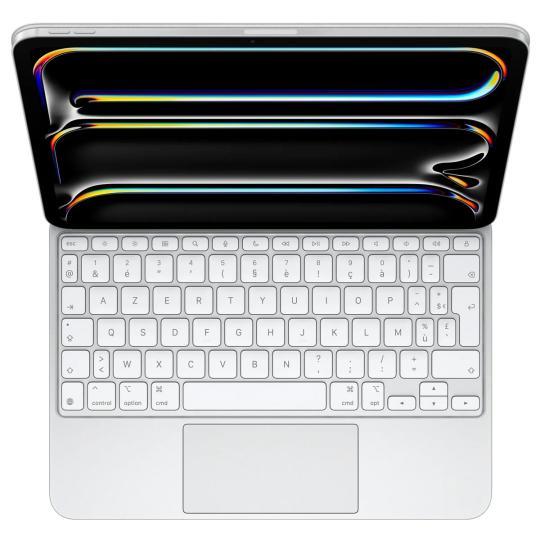 Apple iPad Magic Keyboard (iPad Not Included) (2024) - Azerty - Français - iPad Pro 11" 1E Génération / iPad Pro 11" 2E Génération / iPad Pro 11" 3E Générat
