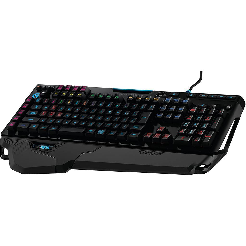 Clavier Logitech AZERTY Français rétroéclairé G910 Orion Spark - Reconditionné Logitech sur Backmarket