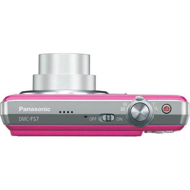 Panasonic LUMIX DMC-FS7　ピンク Compactcamera Lumix DMC-FS7 - Roze + Panasonic DC Vario-Elmarit 33