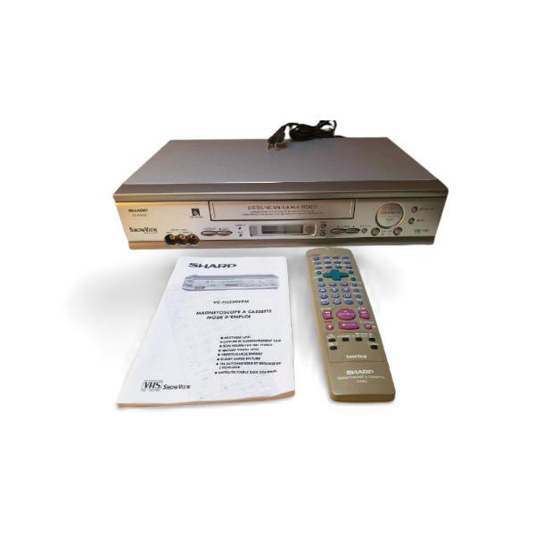 SHARP VC GH60 FPM - 6 tetes hifi stereo - pal secam ntscTEL ,100 % ok