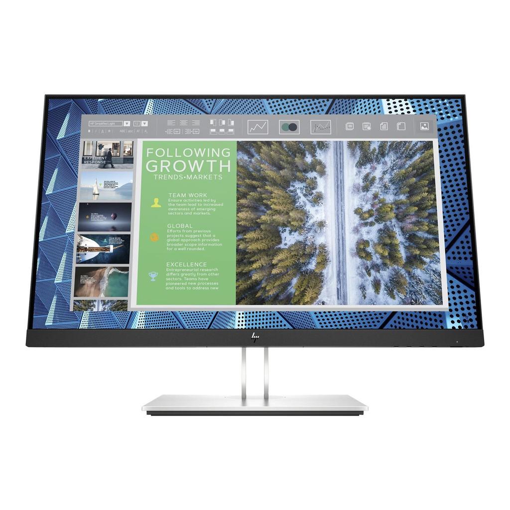 HP  E-Series E24Q G4 23.8"" Quad HD 5 ms Noir, Argent