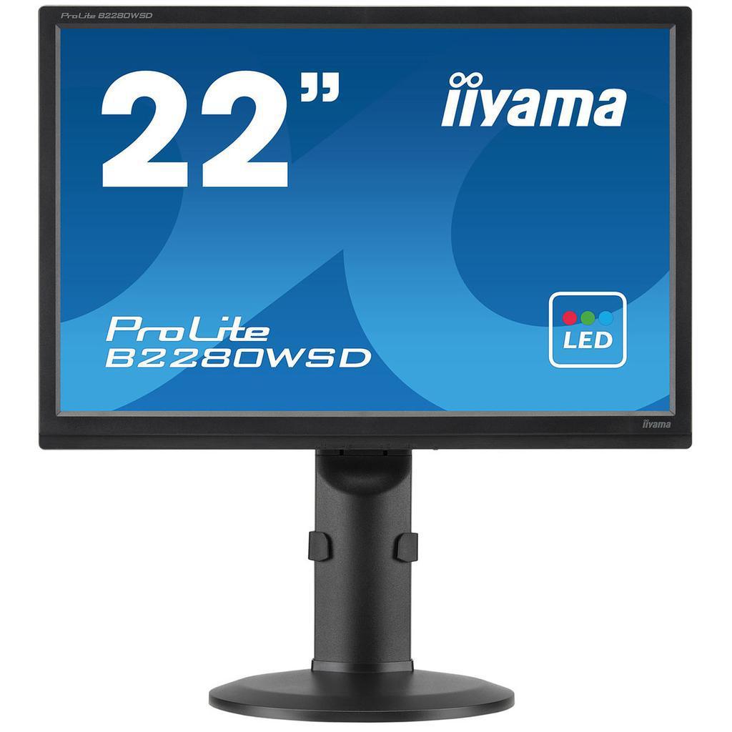 Écran 22" Led Wsxga+ Iiyama Prolite B2280Wsd-1