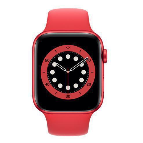 Apple Watch (Series 6) 2020 GPS 44 mm - Aluminio Rojo - Deportiva Rojo