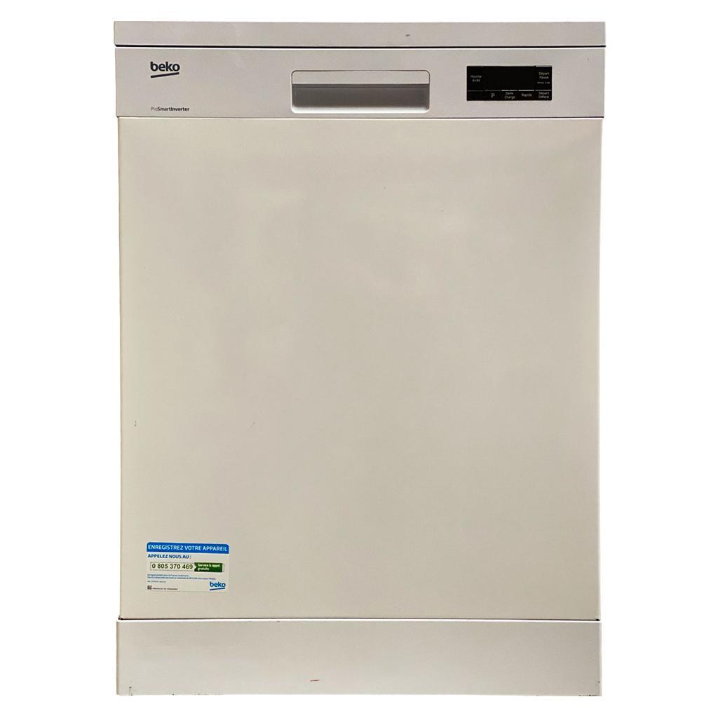 Beko DF16DN46W Vapaastiseisova astianpesukone 60 cm - 13.0