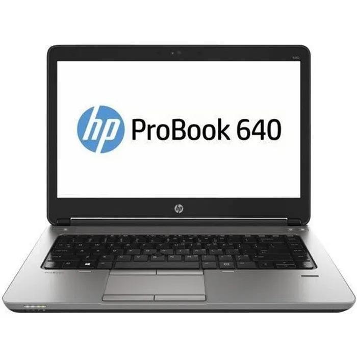 Hp Probook 640 G1 14" Core I3 2.4 Ghz - Ssd 120 Go + Hdd 500 Go - 8 Go Azerty - Français