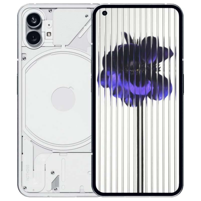 Nothing Phone (1) ホワイト 上位版　 12GB+256GB Nothing Phone 1 A063 International 5G Smartphone, 256GB 8GB RAM