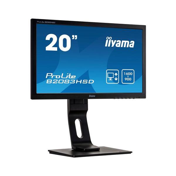 Écran 20" LCD Fhd Iiyama Prolite B2080Hsd-B1