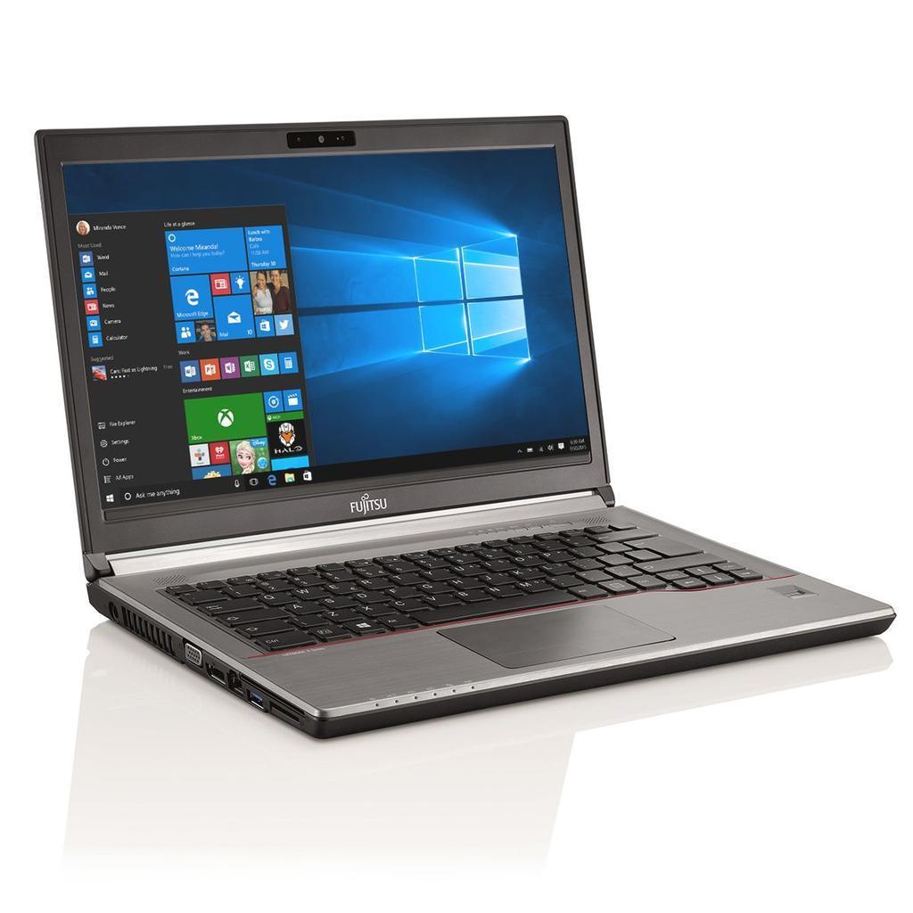 Fujitsu Lifebook E746 14" Core I5 2.4 Ghz - Ssd 256 Go - 8 Go Qwertz - Allemand