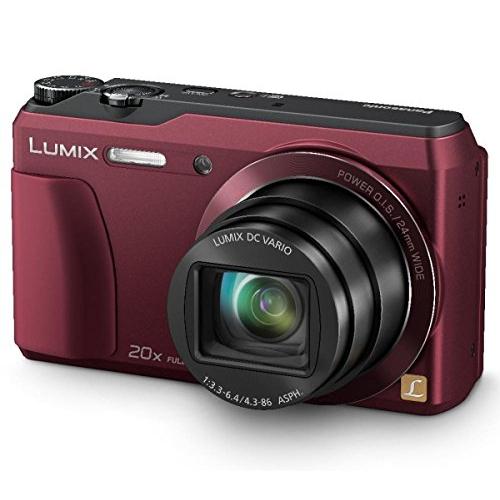 Compact Lumix Dmc-Tz55 - Rouge + Panasonic Leica Dc Vario-Elmar 24–720Mm F/3.3–6.4 Asph F/3.3-6.4
