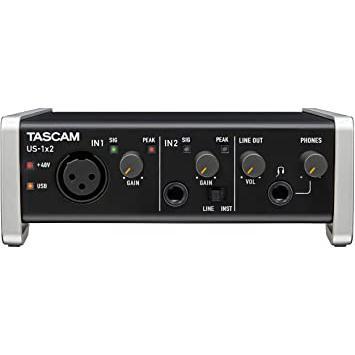 Tascam US-1x2 audio accessories