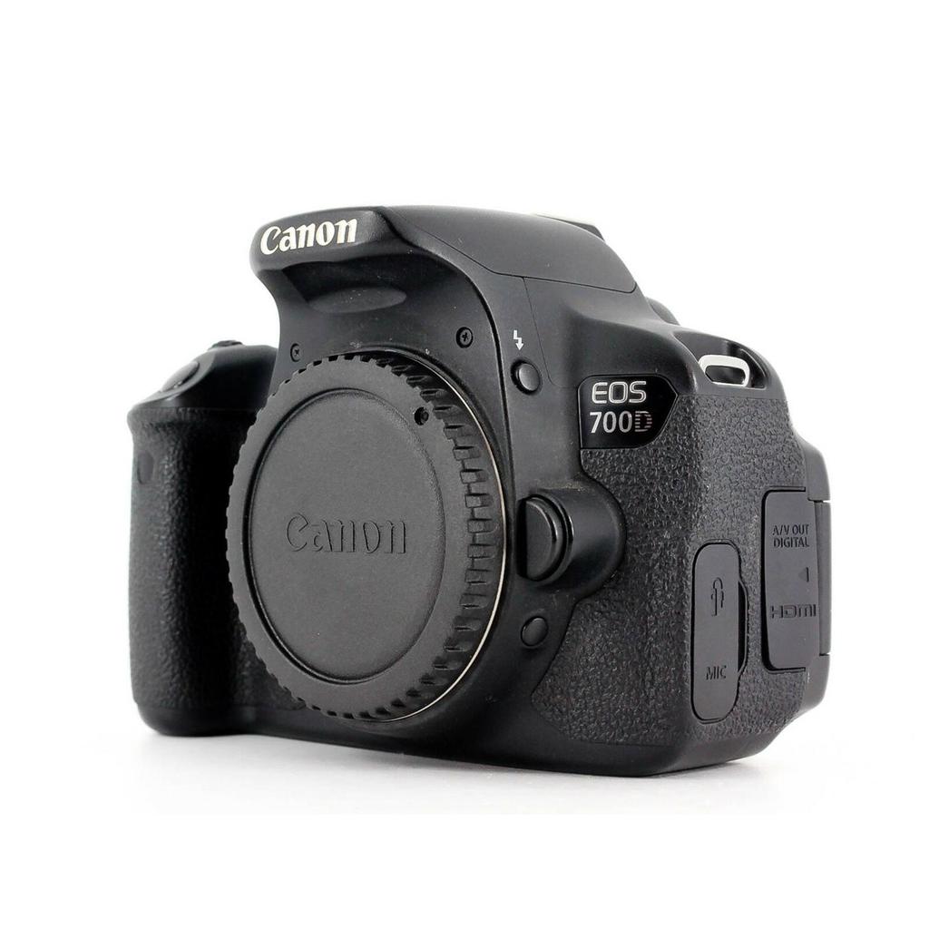 Reflex - Canon EOS 700D - Noir + Objectif Canon Ef-S 55-250Mm F/4-5.6 Is Stm
