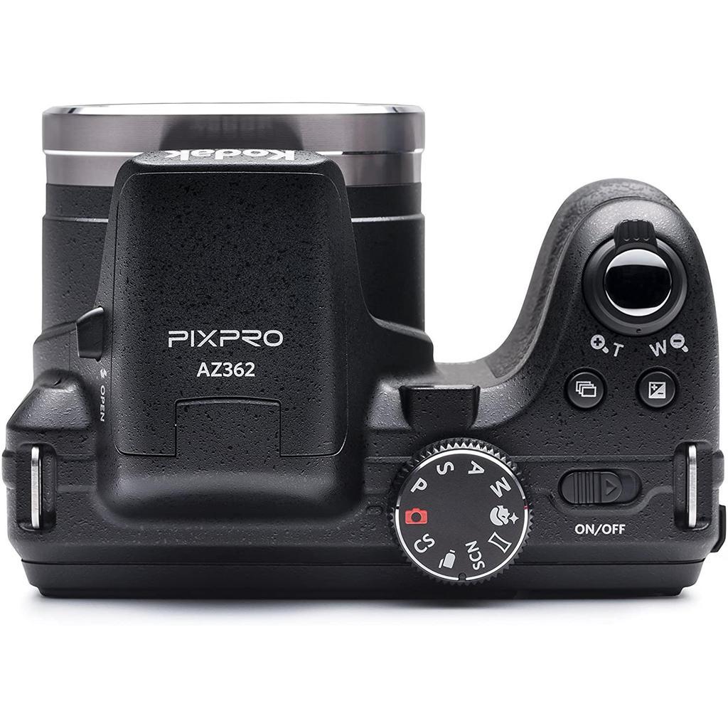 Bridge - Kodak Pixpro Az362 - Noir + Objectif Kodak 36X Wide Optical Zoom Aspheric Hd 24-864Mm F/2.9-5.7