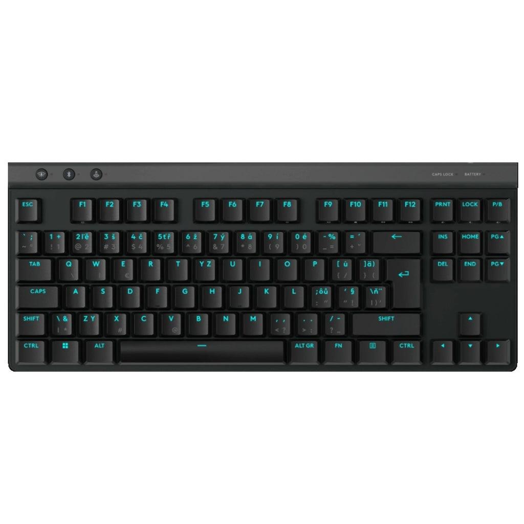 Clavier Logitech Qwertz Slovaque Sans-Fil Rétroéclairé G515 Lightspeed Tkl