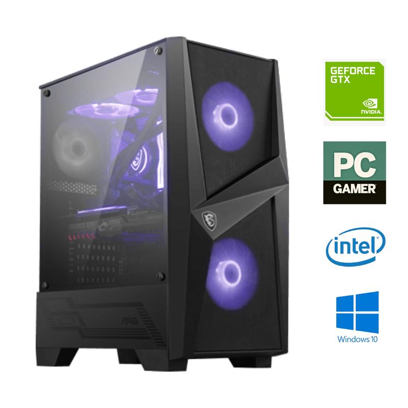 Msi Mag Forge 100M Core I7 4 Ghz - Ssd 512 Go + Hdd 1 To - 64 Go - Nvidia Geforce Gtx 1660 Super