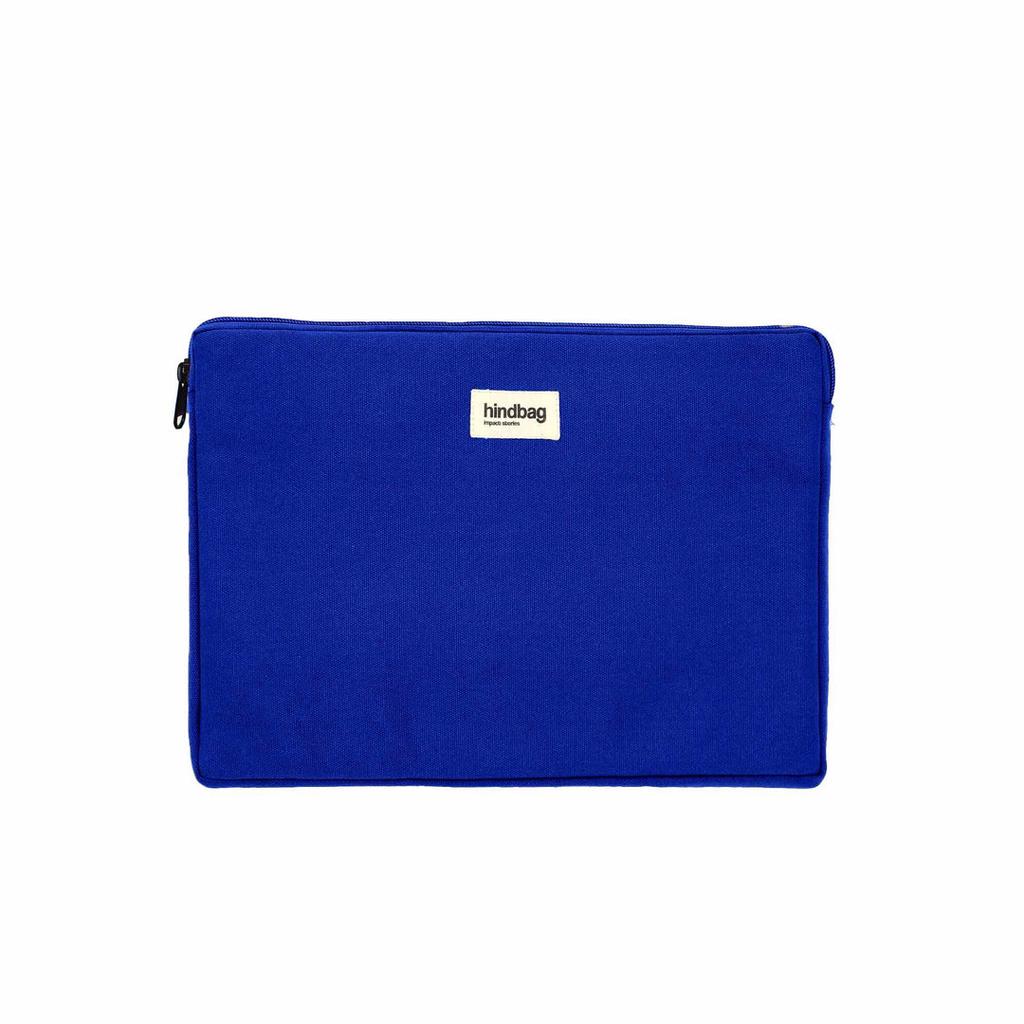 Housse Ordinateurs Portables 15" - Coton - Bleu