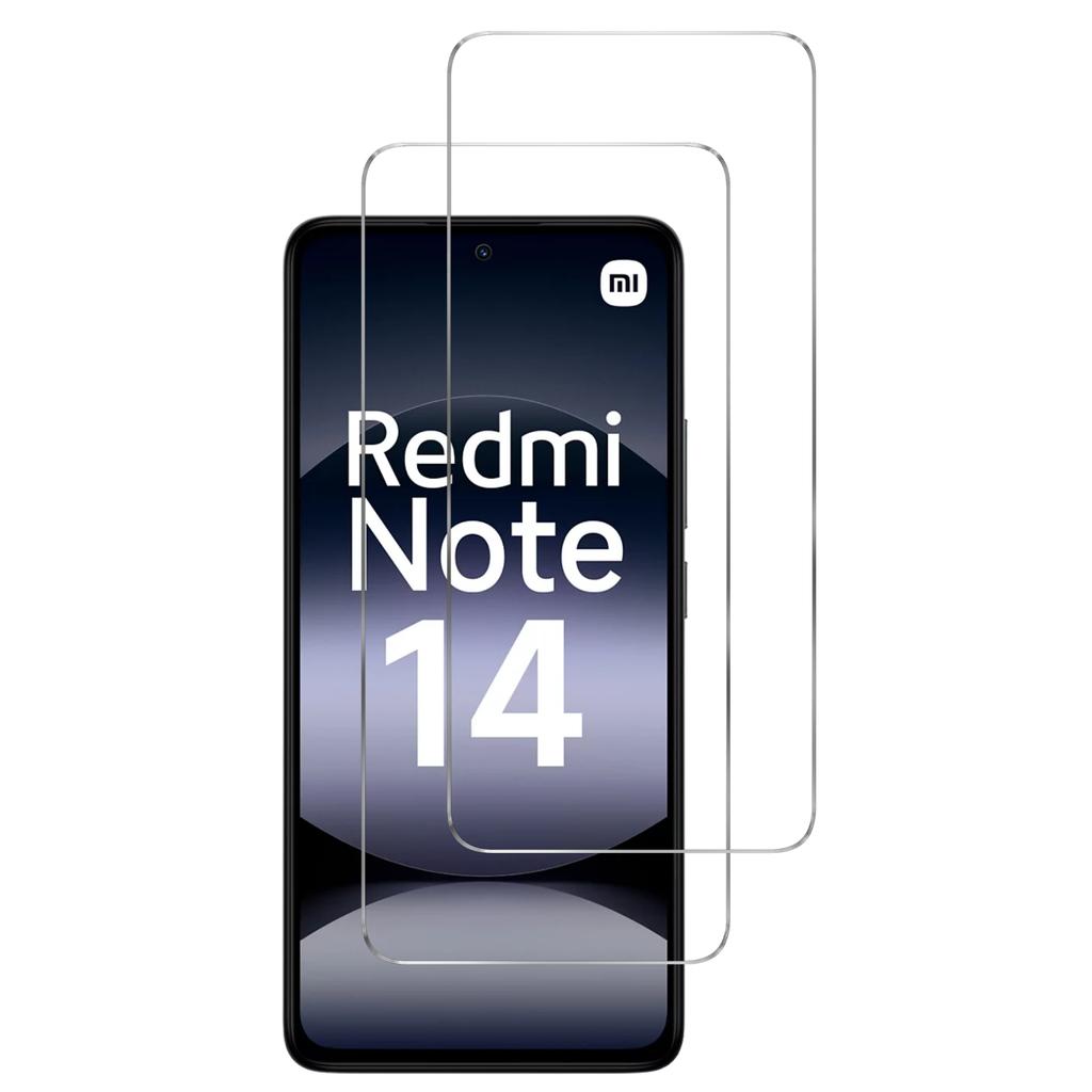 Écran De Protection Xiaomi Redmi Note 14 5G / Xiaomi Redmi Note 14 4G Verre Trempé - Verre Trempé - Transparent