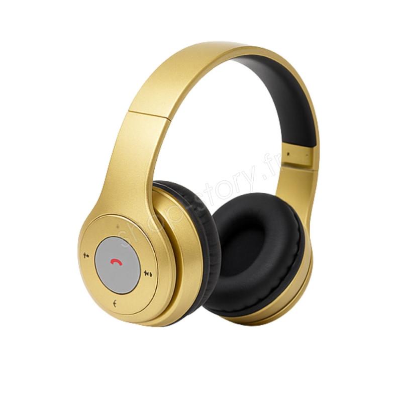 Casque Avec Micro Siroco Musivo_O_Bm - Or