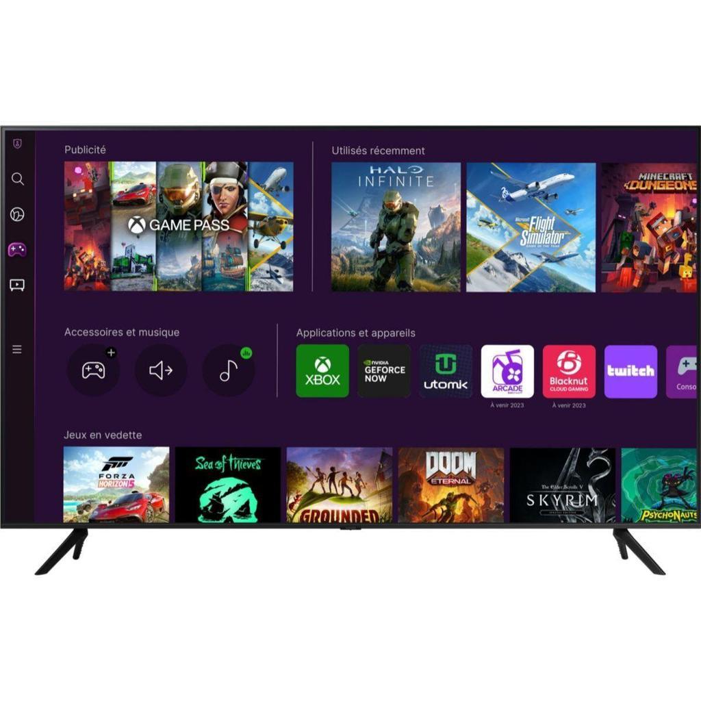 Supporto TV Con Camino Elettrico BELLEZE - Legno, Per TV Fino 43
