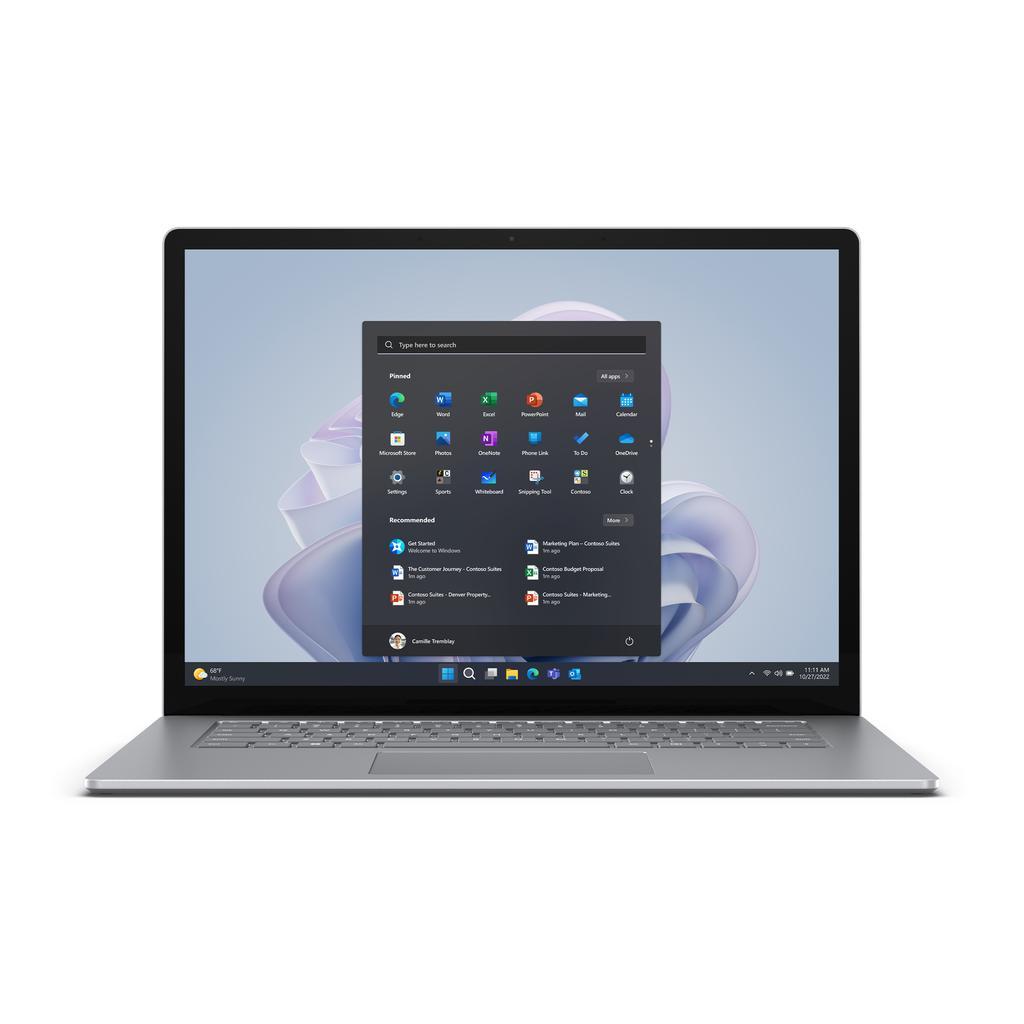 Microsoft Surface Laptop 5 15" Core i7 3 Ghz - SSD 256 Go - 16 Go Azerty - Français