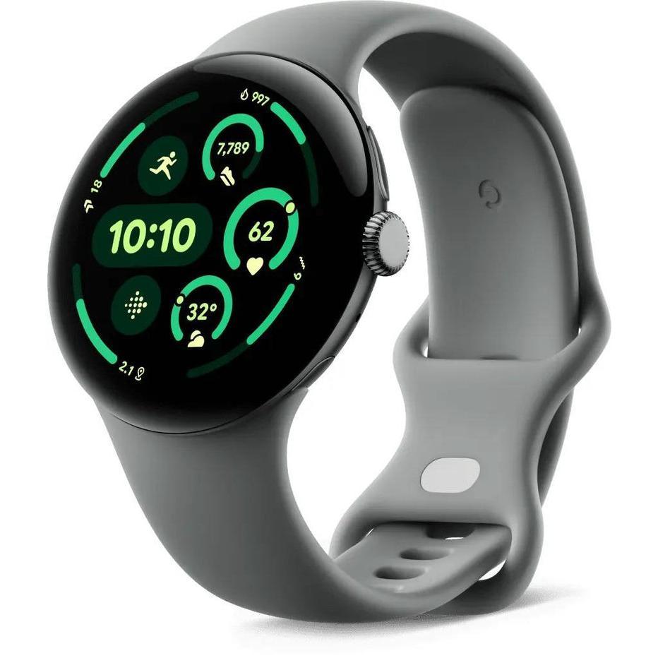 Montre Google Cardio GPS Pixel Watch 3 LTE - Gris Reconditionné - Google reconditionné disponible sur Backmarket